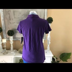 Purple sport shirt